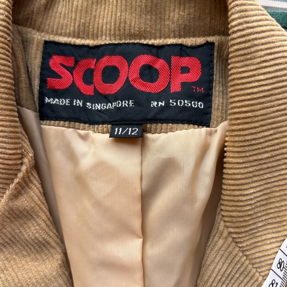 Vintage Tan Corduroy Blazer | Cotton | Structured Fit - Picture 7 of 9